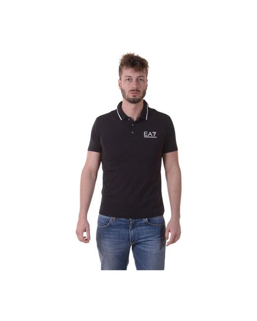EA7 Polo shirts in Black für Herren