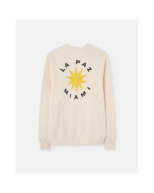 Sweatshirts La Paz de hombre de color White