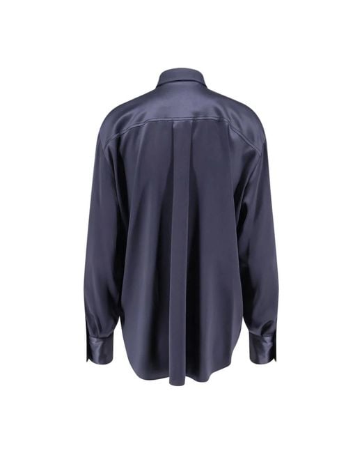 Brunello Cucinelli Blue Shirts