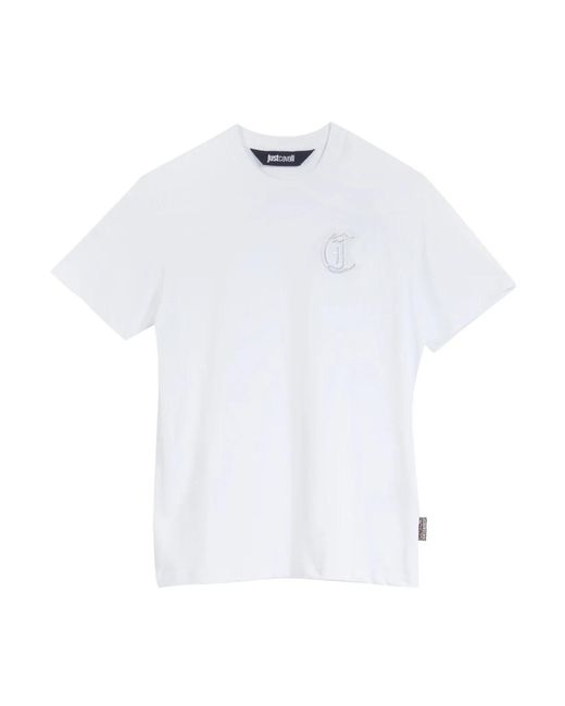 T-Shirts Just Cavalli de hombre de color White