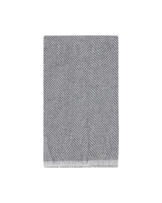 Brunello Cucinelli Winter Scarves in het Gray voor heren