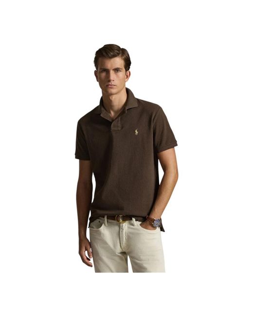 Ralph Lauren Brown Polo Shirts for men