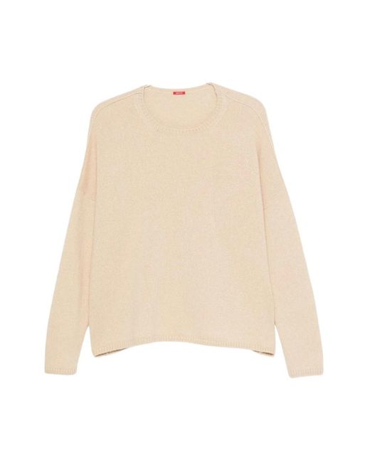 Apuntob Natural Round-Neck Knitwear