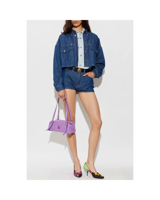 Versace Blue Denim Jackets
