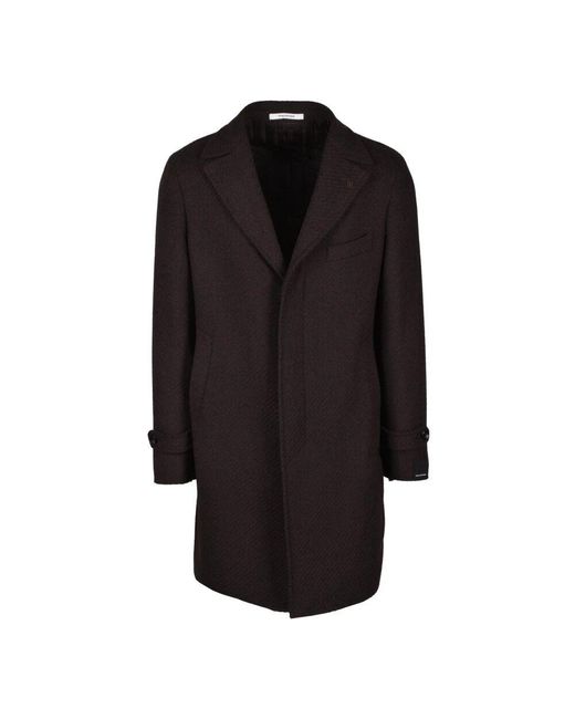 Tagliatore Mantel in Black für Herren