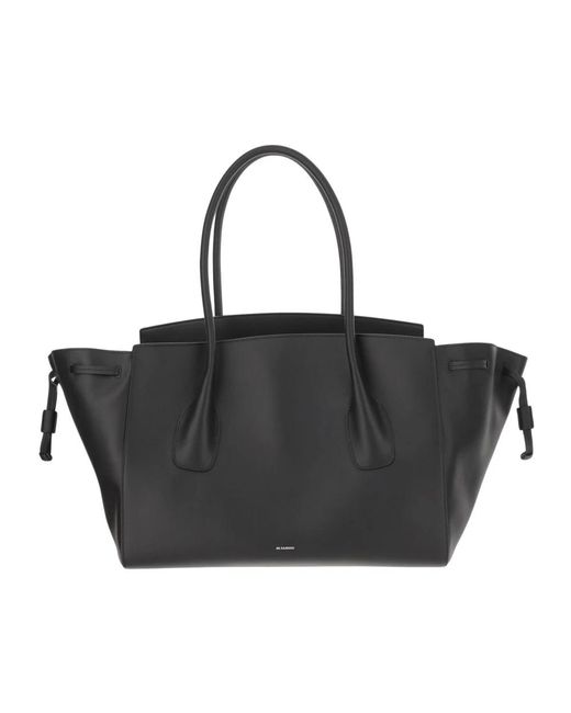 Jil Sander Black Shopping Bags