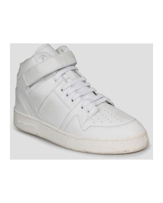 Saint Laurent Schoenen ,Wit ,Katoen Sneakers in het White voor heren