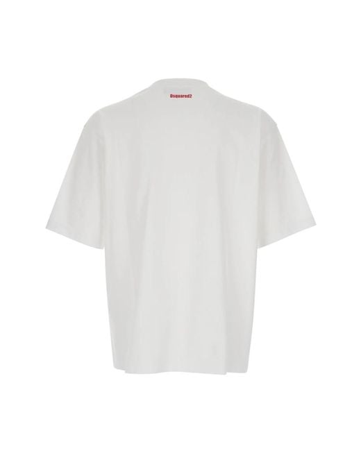 DSquared² T-Shirts in het White voor heren
