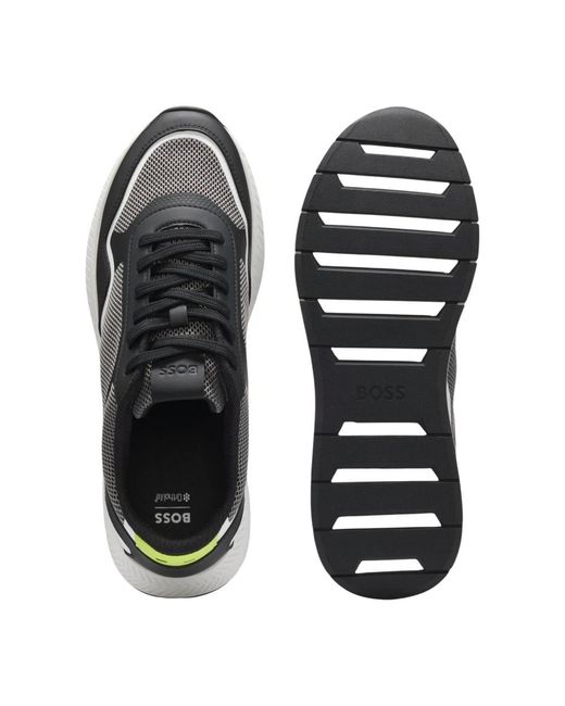 Boss Titanium Runn Methal in Black für Herren