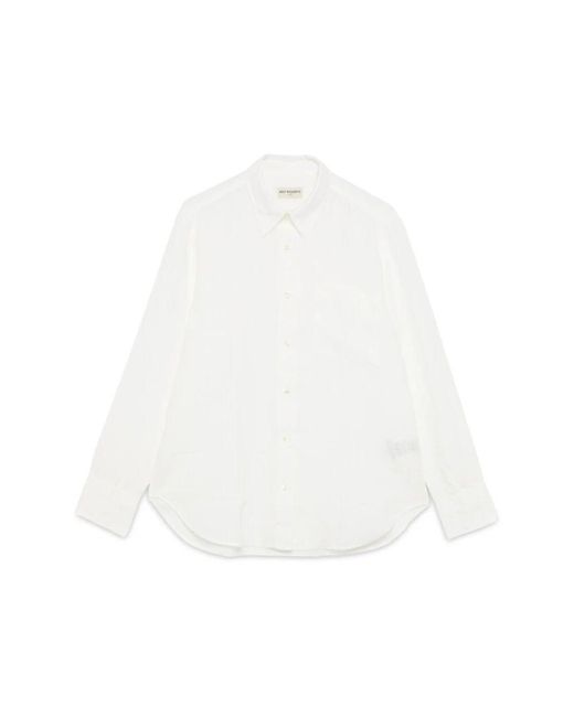 Roy Rogers White Leinenhemd