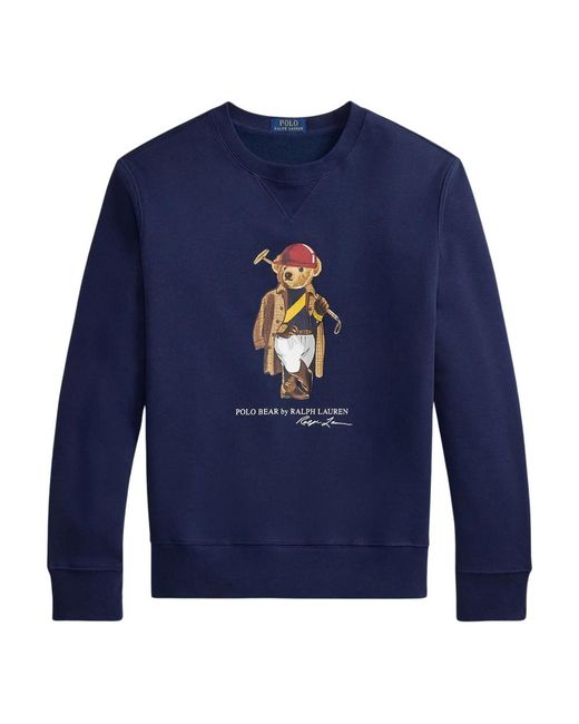 Ralph Lauren Blue Sweatshirts for men
