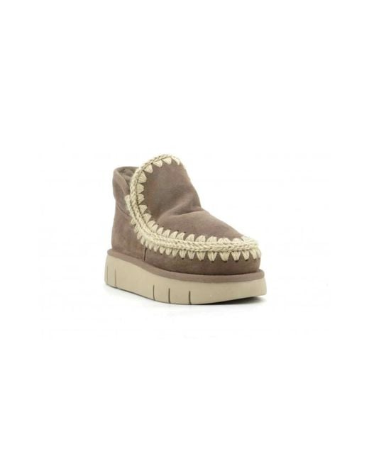 Mou Natural Winter Boots