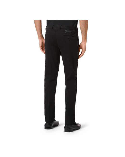 Billionaire Broeken ,Zwart ,Katoen Lange Broek Chinos Fit in het Black voor heren