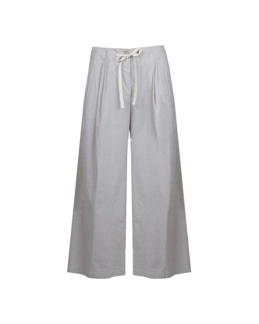 Jucca Gray Wide Trousers