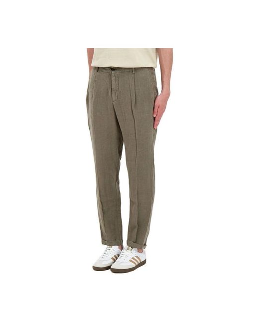 40weft Cropped Broeken in het Gray voor heren