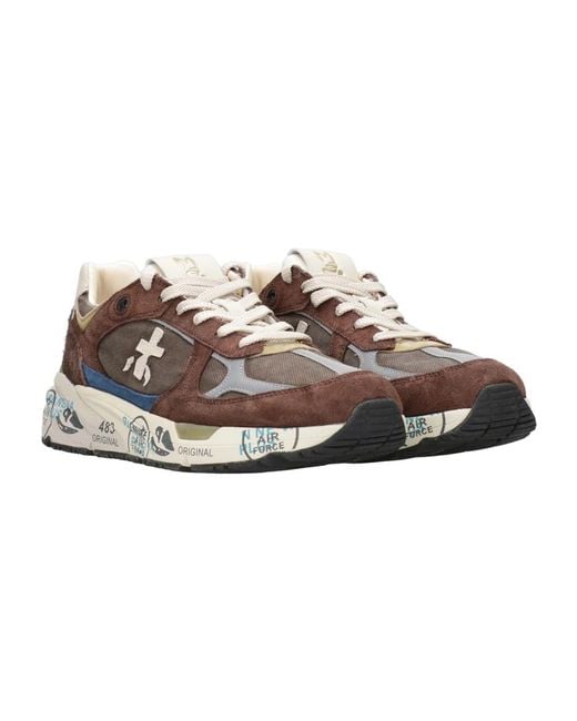 Premiata Brown Sneakers for men