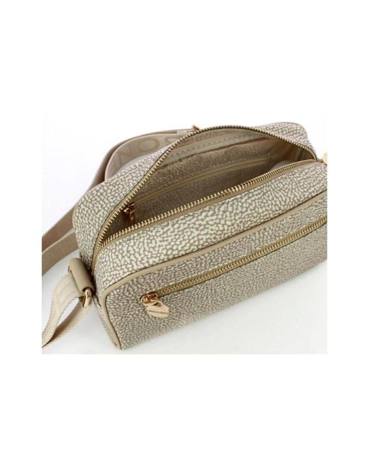 Shoulder Bags di Borbonese in Natural