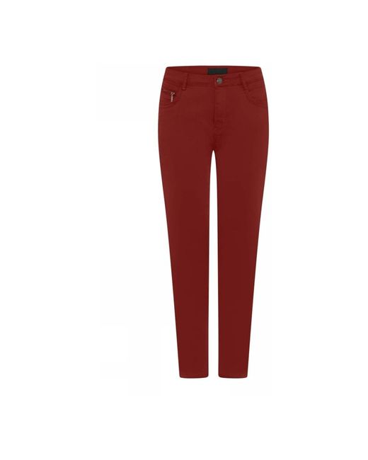 Slim-Fit Jeans di Cro in Red