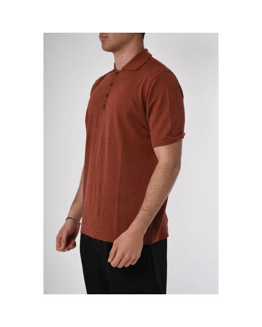 Costumein Brown Polo Shirts for men