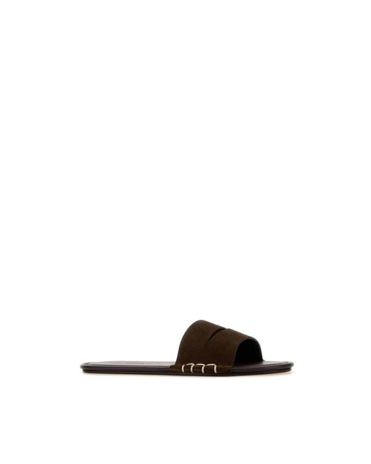 J.W. Anderson Brown Sliders