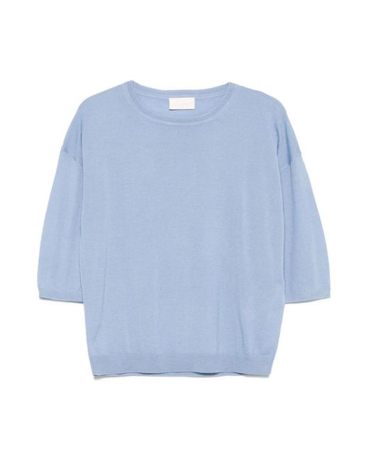 iBlues Blue Round-Neck Knitwear