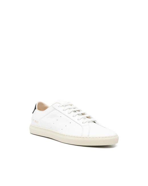 Common Projects White Sneakers Achilles S Calf Leather