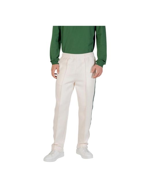 Slim-Fit Trousers Lacoste de hombre de color Green