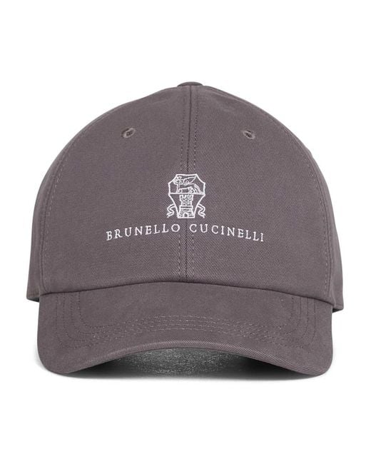Brunello Cucinelli Gray Hats & Caps for men