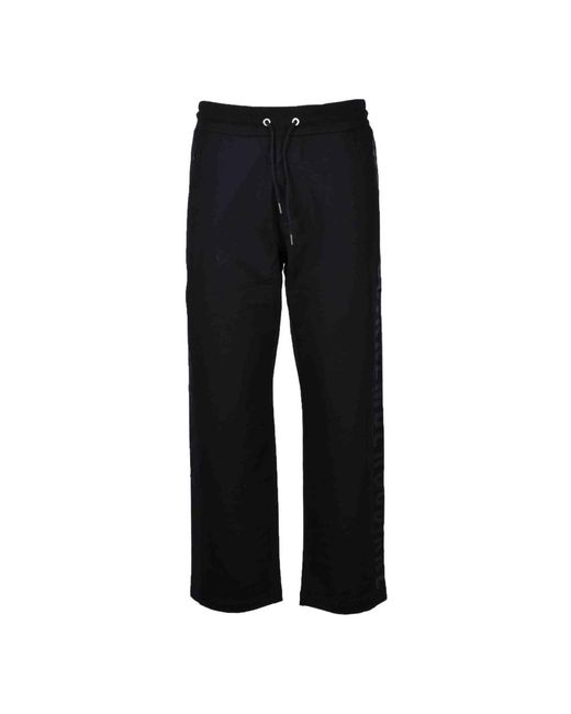 Bikkembergs Straight Trousers in het Black voor heren