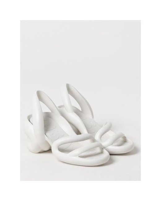 High Heel Sandals di Camper in White