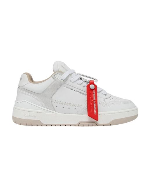 Crime London Gray Sneakers