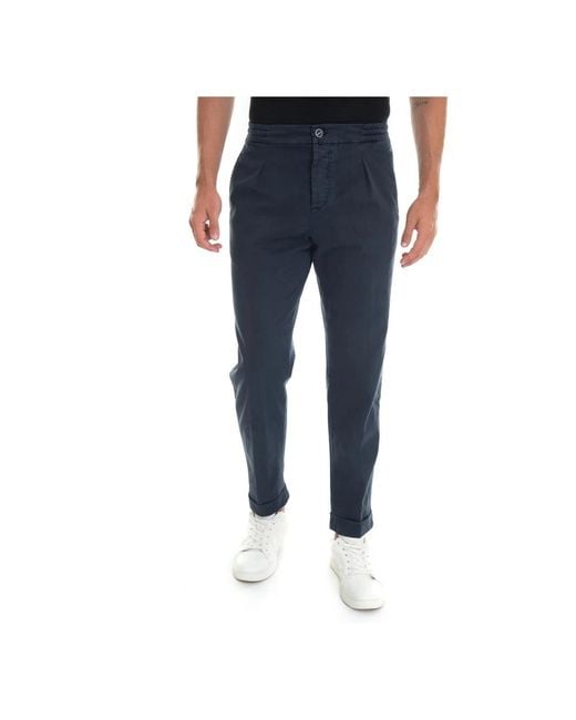 Kiton Blue Chinos for men