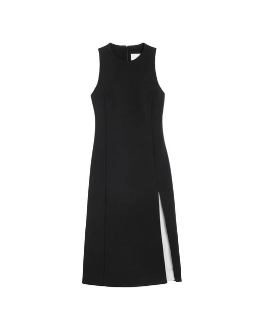 Midi Dresses AMI en coloris Black