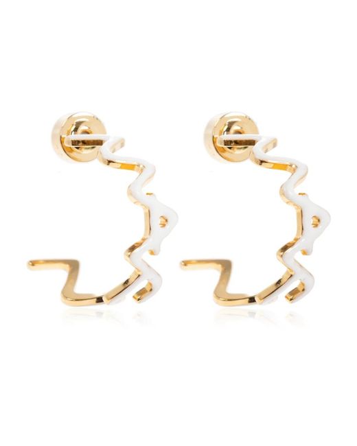 Earrings Marni en coloris Metallic