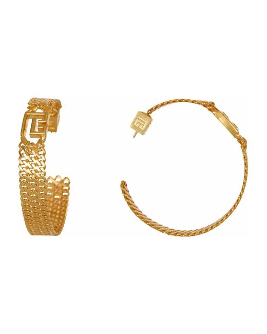 Balmain Earrings in het Metallic