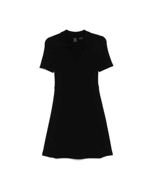 Pinko Black Short Dresses