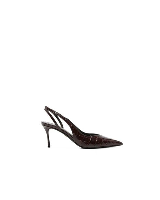Ferragamo Brown Pumps