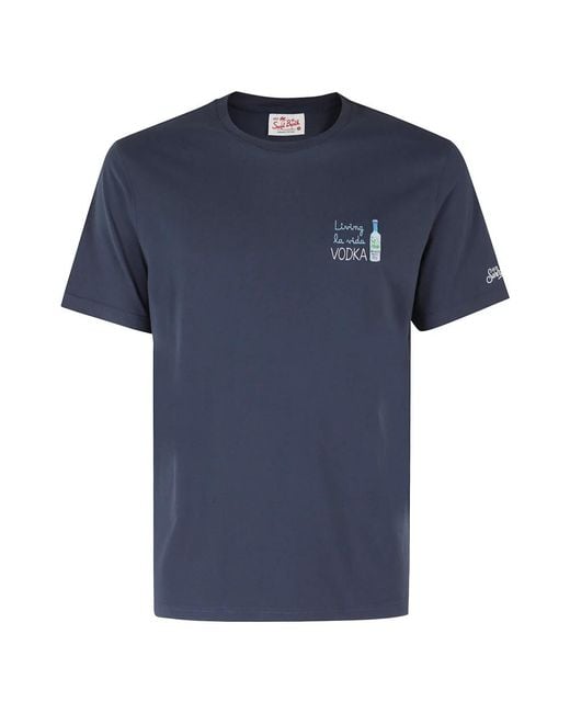 Mc2 Saint Barth Blue T-Shirts for men