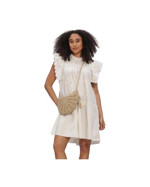 Object Objhope/L Dress in het Natural