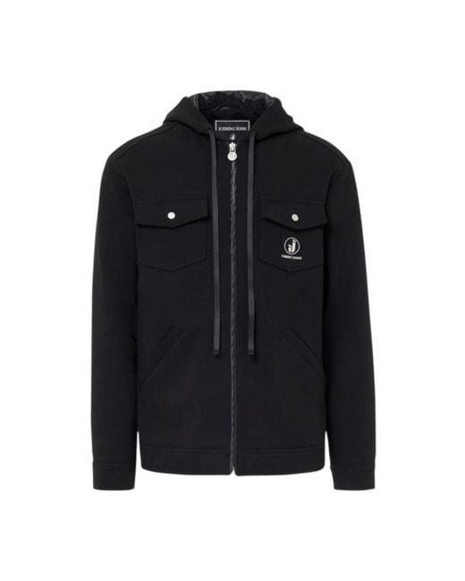 Iceberg Black Zip-Throughs for men