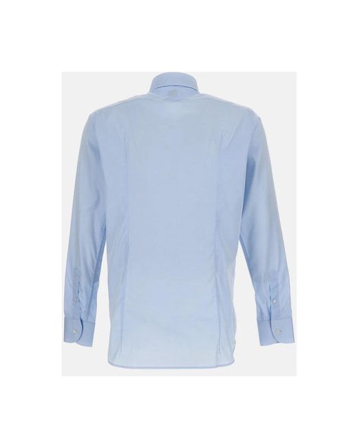 Bagutta Blue Casual Shirts for men