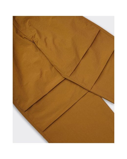 Iuter Brown Straight Trousers