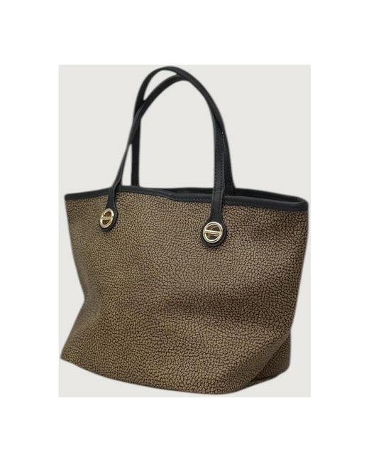 Tote Bags Borbonese de color Green