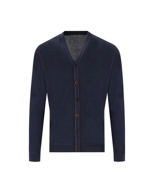 Cardigans Bob de hombre de color Blue