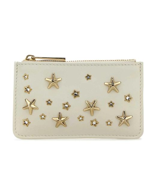 Wallets & Cardholders Jimmy Choo de color Metallic
