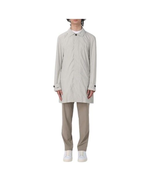 Save The Duck Gray Single-Breasted Coats for men