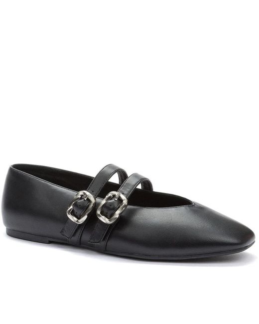 Keddo Black Ballerina Shoes