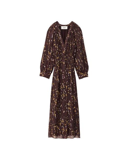 Ba&sh Elegante Karla Jurk in het Brown