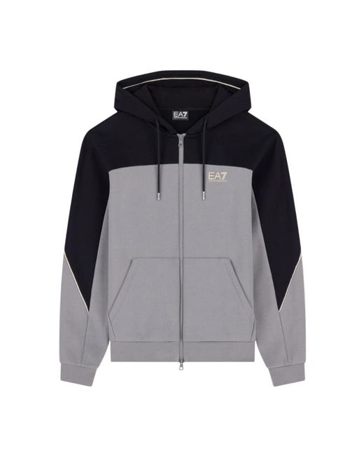 Zip-Throughs EA7 pour homme en coloris Gray