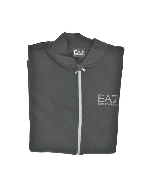 EA7 Hoodies in Black für Herren